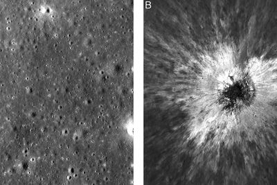 NASA spacecraft discovers a huge new crater on the moon