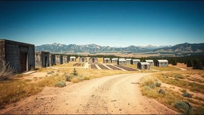 A former military bunker site became a survival community amid legal battles