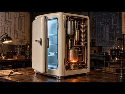 In 1930, Albert Einstein and another physicist patented a refrigerator with no moving parts; why did their invention never reach your kitchen?