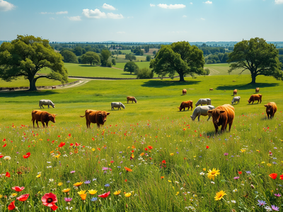 Their 3,500-acre farm was failing in England's West Sussex. Isabella Tree and Sir Charles Burrell stopped farming it, and 20 years later rare birds, butterflies and wildlife have returned