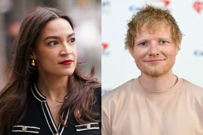 AOC deletes Ed Sheeran from her playlist but says he’s not the real villain in Macklemore controversy