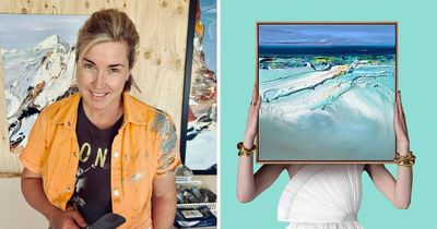 'Very chuffed': the Canberra painter being promoted to art lovers around the world
