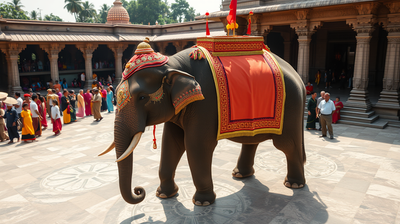 What Temple Festival Processions Actually Do to Captive Elephants: Heat, Crowds and Hard Ground