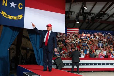 Trump slams Democrat Cooper as ‘weak’ on crime as he campaigns in North Carolina