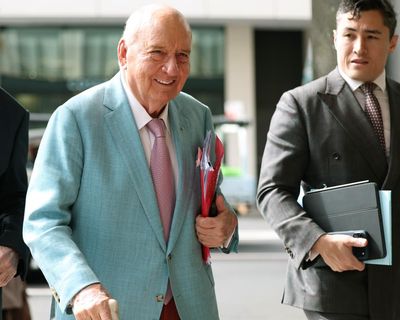 Prominent athlete tells Alan Jones trial he sent shirtless photo before unwanted kiss he wished ‘never happened’