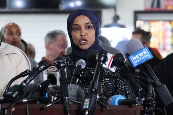 Man who sprayed vinegar at Rep. Ilhan Omar faces sentencing