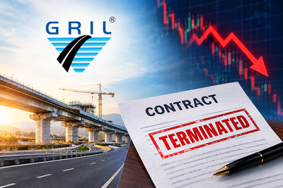 GR Infraprojects shares drop 2% after terminating contract with NTPC. Here’s why