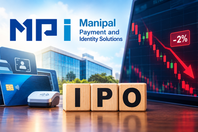 Manipal Payment & Identity Solutions lists at 2% discount to IPO price