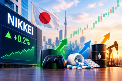 Global Market: Nikkei gains as investors snap up gaming, pharma stocks