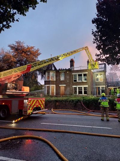 Croydon fire LIVE: Sixty firefighters tackle large blaze at two-storey home