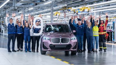 BMW Hits Nine Million Cars, The Milestone Is A Velvet Orchid iX1