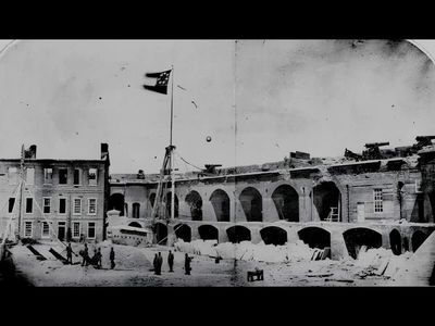 In 1861, seven Southern states seceded, Lincoln had taken office and Fort Sumter in Charleston Harbor set the stage for the deadliest war in American history