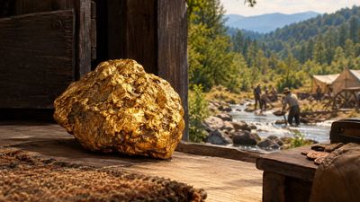 Conrad Reed Gold Discovery: Boy’s 17-pound nugget sparks mine; doorstop sale fetches $3.50