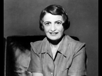 Quote of the day by philosopher Ayn Rand: 'The hardest thing to explain is the glaringly evident which everybody has decided not to see'