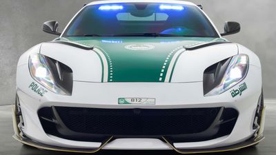 Dubai Police Unveils 800 HP Mansory Ferrari 812 Superfast