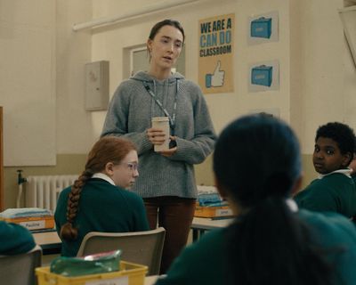 Bad Apples review – Saoirse Ronan’s suffering teacher best thing about school horror-satire