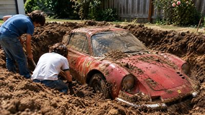 Buried Ferrari Discovery: stolen Dino resurfaces as a collector’s car; restoration preserves history