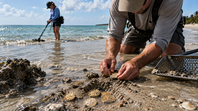 2015 Capitana Recovery: treasure hunters find 51 gold coins, rare ‘Tricentennial Royal’; timed to 1715 wreck