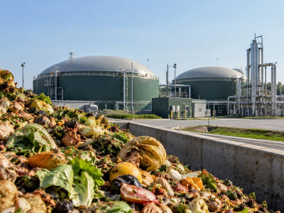 An Ohio plant takes 190,000 tons of unwanted food a year instead of sending it to landfill; what comes out is pipeline-ready renewable natural gas