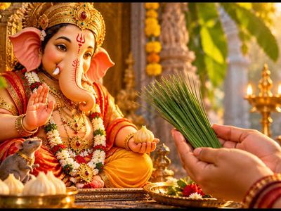 Why Does Ganesha Get Exactly 21 Durva Grass Blades?