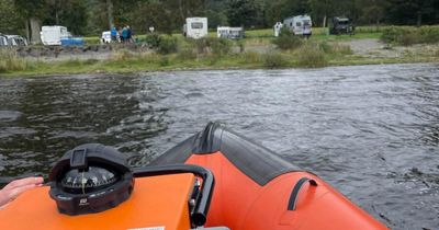 Unconscious man rescued from Loch Lomond shore after fall