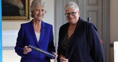 Irish president Catherine Connolly awarded 'top honour' during Scotland visit