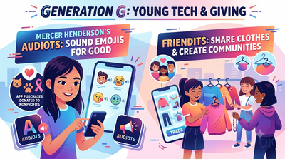 Meet Mercer Henderson, the 13-year-old tech entrepreneur who created digital products and turned app purchases into donations for nonprofit organizations