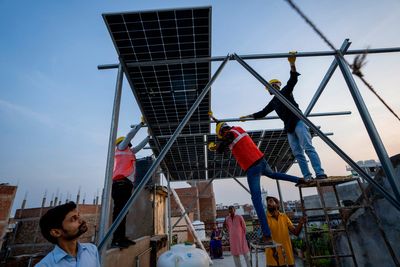 The Iran war is driving clean energy development. It's not enough to help the planet, yet