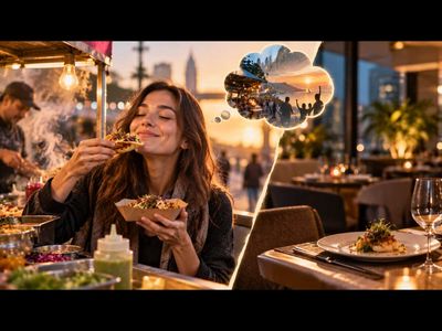 Psychology says people who prefer food carts over restaurants may be chasing more than good food