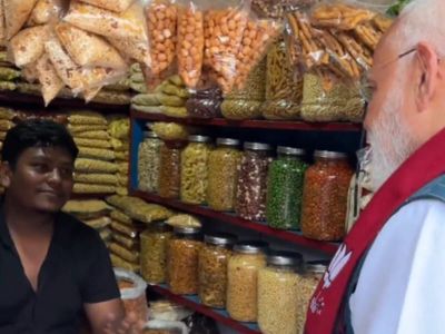 PM Modi’s jhalmuri stop: Bengal seller marks PM’s birthday by serving larger portions