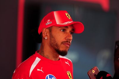 Lewis Hamilton responds to ‘stories’ about pushing for Ferrari change: ‘I want to clear it up’