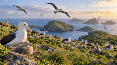 New Zealand moved 1,152 seabird chicks to an island; they later formed three breeding colonies