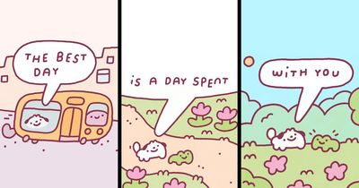 Meet Momo And Forg, Two Tiny Best Friends Who Are Almost Too Cute To Handle: 40 New Comics By This Artist
