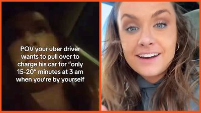 Uber driver allegedly tells Massachusetts woman he wants to pull over to charge his car at 3 am. So, she called the cops: ‘The scariest thing ever’