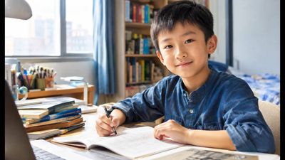 Meet Huang Tanchen, the 8-year-old Chinese boy who wrote a science-fiction novel and became the world's youngest published male novelist