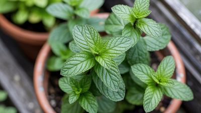 Before Bringing Potted Herbs Inside, Do This First