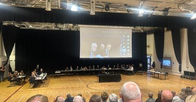Inside the room as Larbert community confronted AI data centre developers