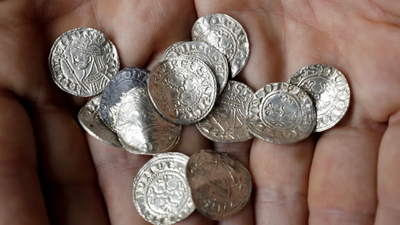 In 2019, seven detectorists found 2,584 silver pennies in a Somerset field; five years later...