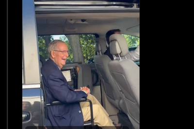 Laura Loomer Calls Mitch McConnell Video 'Worse Than Joe Biden' and Claims 'Elder Abuse' After Senate Vote