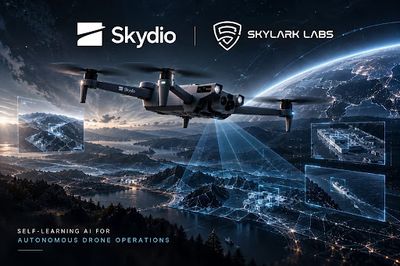 Skydio and Skylark Labs Partner to Bring Self-Learning AI to Autonomous Drone Operations