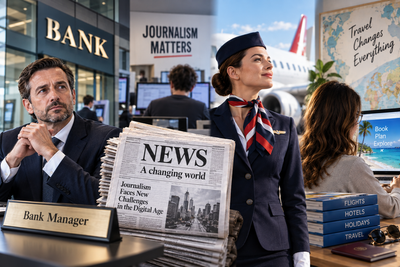 The Once-Prestigious Jobs People Say Have Become a 'Joke', From Bank Managers to Journalists