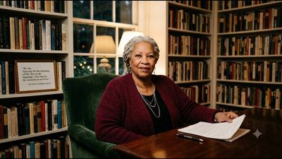 A truth about human nature: 'If you're going to hold someone down you're...' - powerful life lesson by Toni Morrison on repression, freedom and why controlling others can confine you