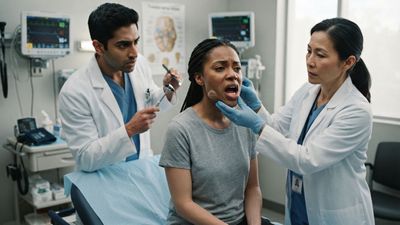 A Seizure That Kept Her Mouth Jerking for Over an Hour Left Both of Her Jaw Joints Dislocated
