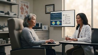 Wireless Brain Implant Let a Michigan Woman with Motor Neuron Disease Choose Her Own Words in Real Time