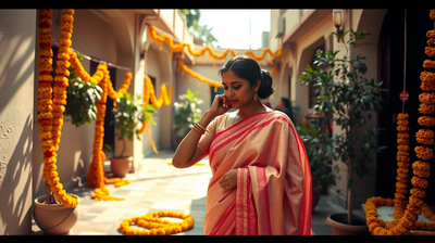 How to Wear a Nauvari Saree for Ten Hours of Ganeshotsav Without the Draping Coming Undone