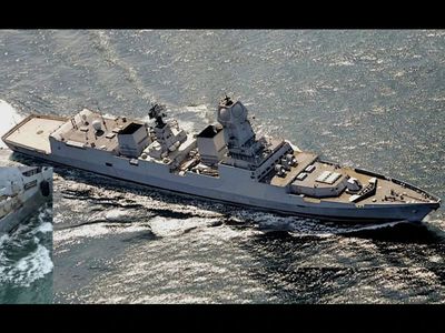 PNS Hunain severely damaged after collision with INS Kolkata 3 times its size