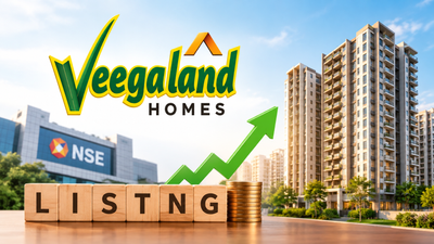 Veegaland Developers shares list at 10% premium over IPO price on NSE