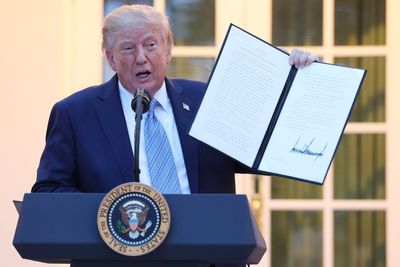 Trump marvels at ‘crazy’ power of presidency as he jokes about banning fishing