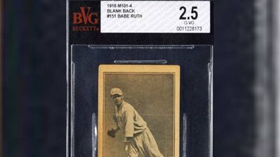 Woman buys old piano for $25, finds hidden Babe Ruth card that sells for $130,053 27 years later