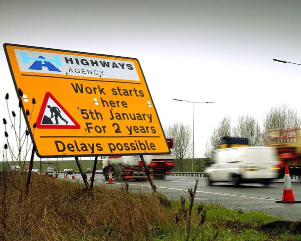 Drivers ignoring roadwork closures to skip queues ‘wilfully putting lives at risk’